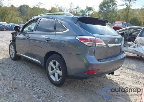 2014 Lexus Rx 350 z USA, uszkodzony, nr VIN 2T2BK1BA9EC227372